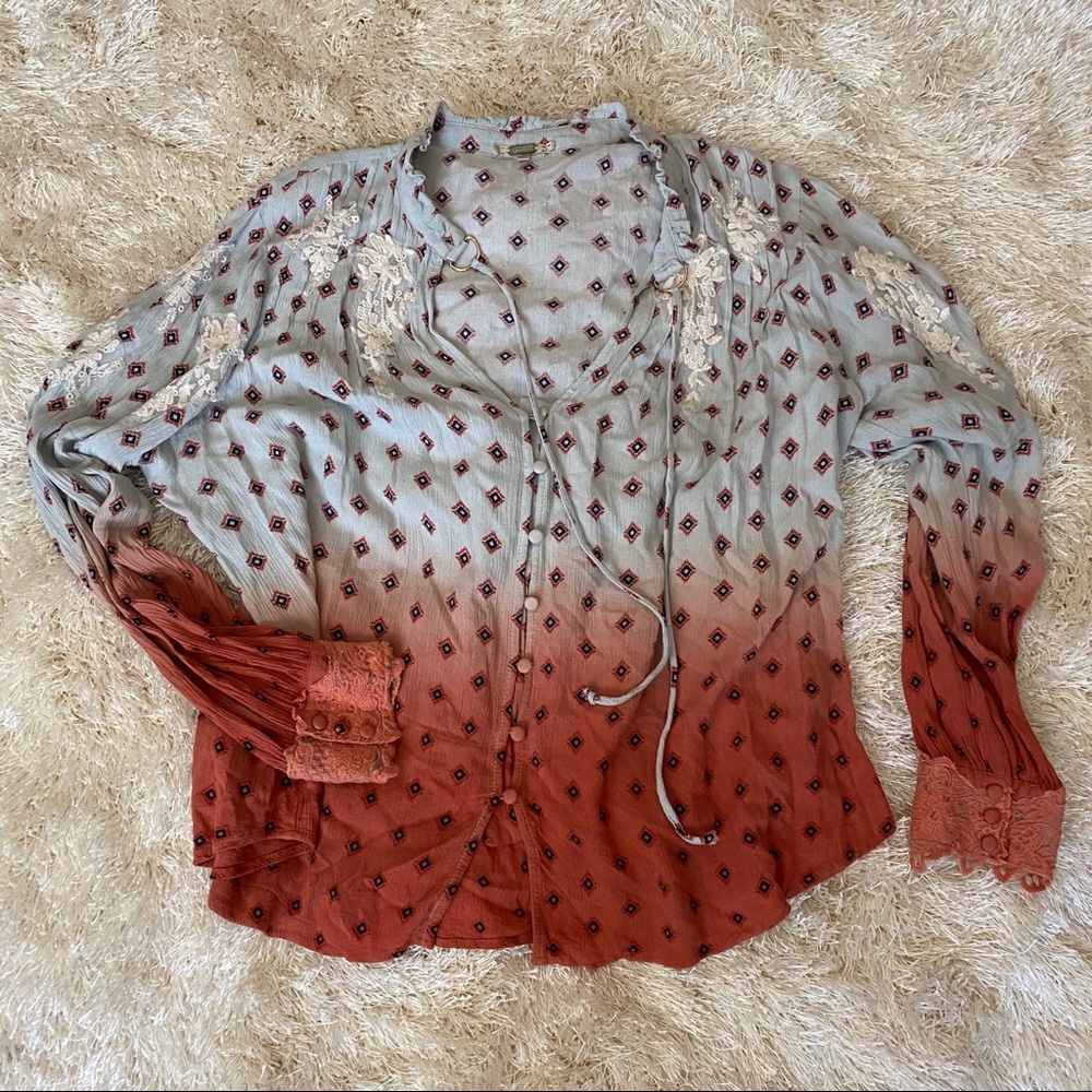 Gimmicks Tie Dye Boho LS
